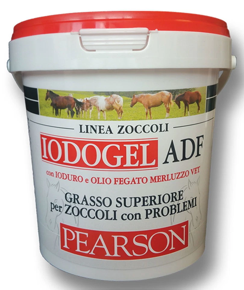 IODOGEL ADF Pearson grasso igienizzante per zoccoli 1000ml Guglielmo Pearson