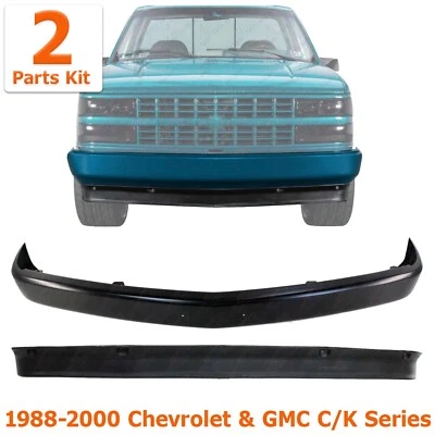 Bumper Kit + Valance For 1992-1999 Chevrolet C1500 Suburban Fits 1995-2000 Tahoe Foto 1 de 4