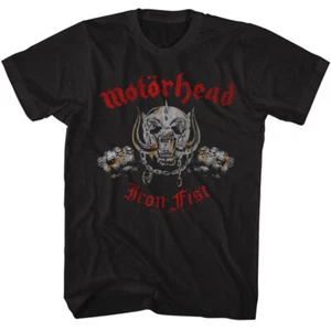 Motorhead Mascot Iron Fist Men's T Shirt Rock Band Merch - Picture 1 of 5