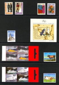 Iceland 2003 Year Set of Postage Stamps with Decorative Folder and Stock Sheets - Picture 1 of 8
