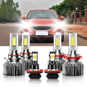 Kit de bombillas LED de haz alto bajo + luz antiniebla 6000K para Volvo C30 2007-2012 - Imagen 1 de 12