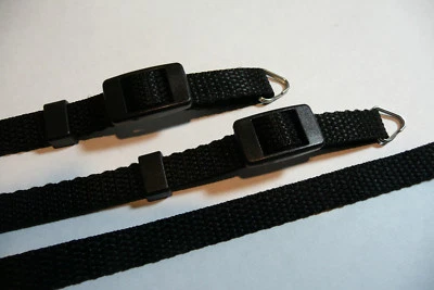 Camera Neck Shoulder Strap for Voigtlander VF135 & Rollei XF35 - 40" Black - Image 1 of 3