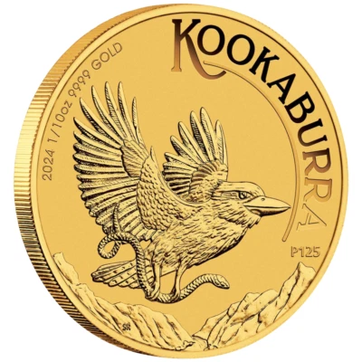 Goldmünze Kookaburra 2024 - Australien - Anlagemünze - 1/10 Oz ST - Bild 1 von 3