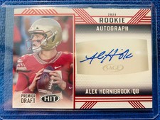 Alex Hornibrook 2020 Sage Premier Draft Rookie Autograph Card Rc Auto Badgers Qb