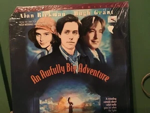 AN AWFULLY BIG ADVENTURE SEALED LASERDISC * HUGH GRANT* ALAN RICKMAN - Picture 1 of 2