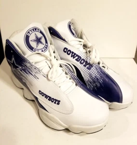 Dallas Cowboys Basketball Mens Shoes Size 14 - Tennis Shoes, Sneakers - New!! - Picture 1 of 10