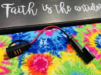 FERRARI BATTERY CHARGER ADAPTER FOR CTEK BATTERY TRICKLE F430 458 360 360 4 ⚡️ - Image 1 of 4