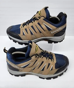 GOODYEAR Striker-P Mens Size 8M Tan Navy Hiking Lace Up Outdoor Shoes - Picture 1 of 10