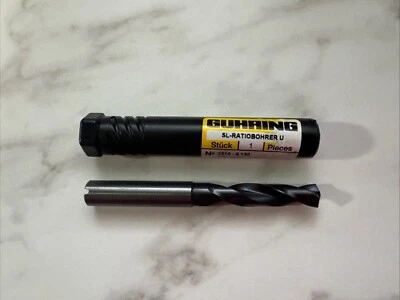 Guhring RT 100 U,3xD,硬质合金,纳米FIREX,140° 点 — 第 1/4 张图片