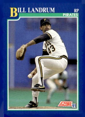 1991 Score #98 Bill Landrum - Image 1 of 2