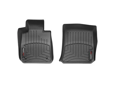 Forro de piso WeatherTech para BMW 128i 2008-2013 - primera fila, negro Foto 1 de 4