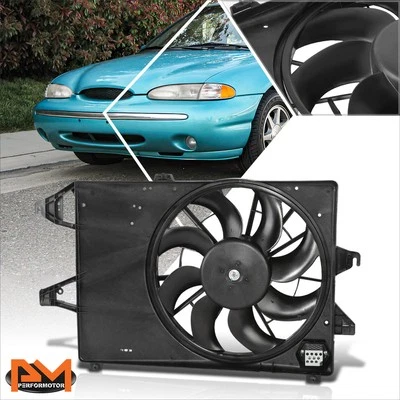 Conjunto de ventilador radiador estilo fábrica para Ford Contour/Mercury Mystique 95-00 2,0 L Foto 1 de 4