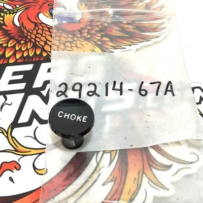 Nuevo de Lote Antiguo Perilla de Choke Harley Sportster FX FXR Cabezal de Pala 29214-67A Foto 1 de 2