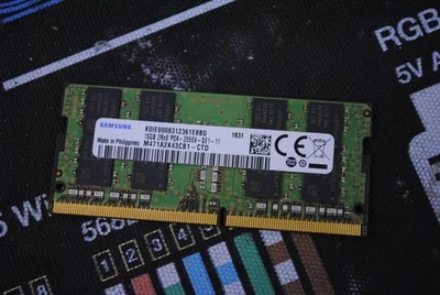 SAMSUNG 16GB DDR4 2666MHZ SO-DIMM LAPTOP MEMORY M471A2K43CB1-CTD - Image 1 of 2