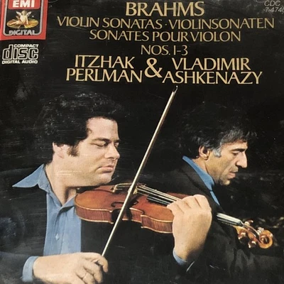 Brahms: Violin Sonatas Nos. 1-3 by Itzhak Perlman / Vladimir Ashkenazy (CD,... - Image 1 of 4