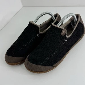 Smartwool Herren Mokassin Hausschuhe Braun Merinowolle & Wildleder Größe 8 - Bild 1 von 9