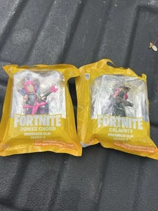 (LOT OF 2) Fortnite Power Chord And Calamity Backpack Clip Series 2 brand new - Picture 1 of 4