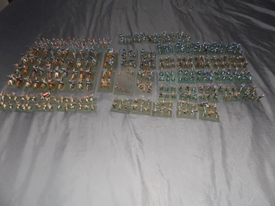 318 人偶套装 1/72 比例,内战迷你家具,用于战争游戏,手绘。 — 第 1/4 张图片