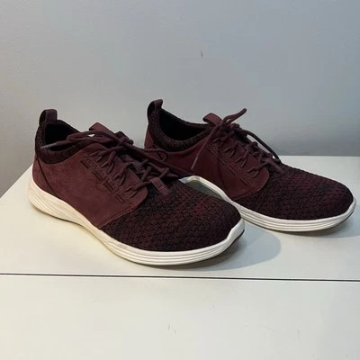 Earth Scenic Cuarzo Mujer Borgoña Tejido Gamuza Tenis Zapatos Talla 8 Foto 1 de 4