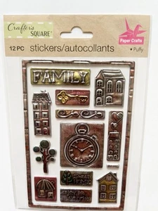 Familienaufkleber, Familienverzierungen, Kartenbastelbedarf, Erbe Aufkleber - Bild 1 von 3