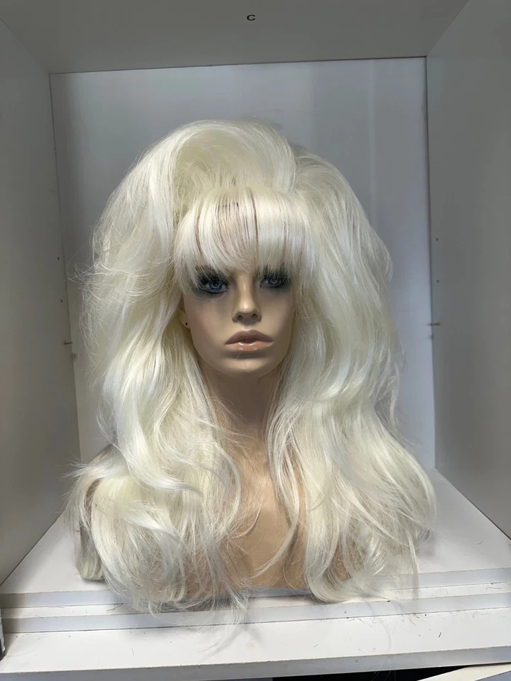 PELUCAS VEGAS GIRL peluca larga platino pelucas atrevidas are us drag speical Foto 1 de 1