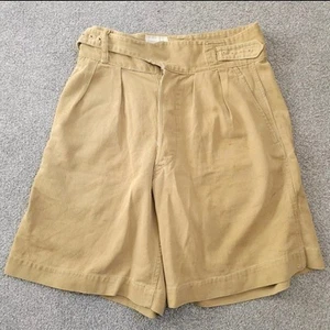 1949 PATTERN KD GURKHA SHORTS BRITISH ARMY DESERT UNIFORM MILITARY KHAKI DRILL - Picture 1 of 6