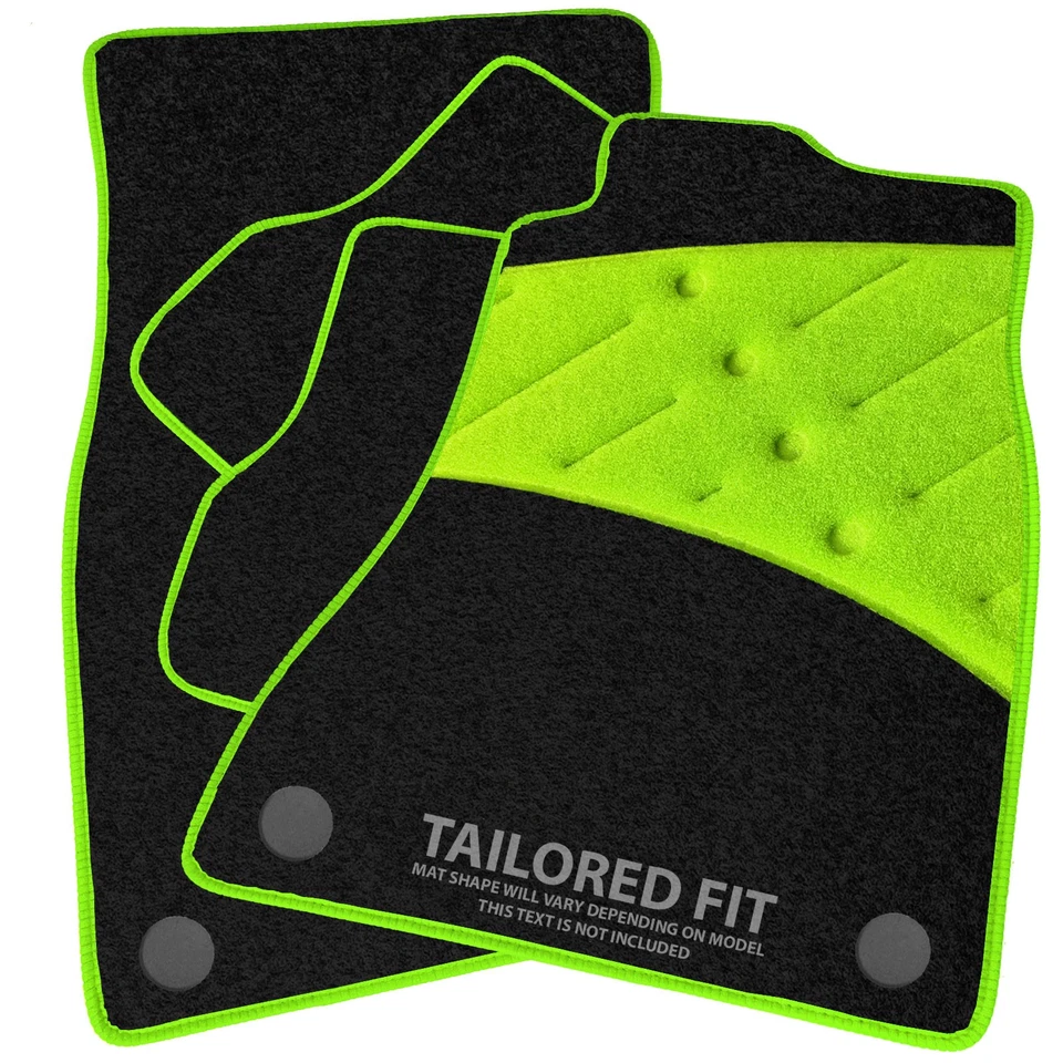 To fit Peugeot 306 Cabriolet 1993-2002 Black Tailored Car Mats [FW] - Image 1 of 1