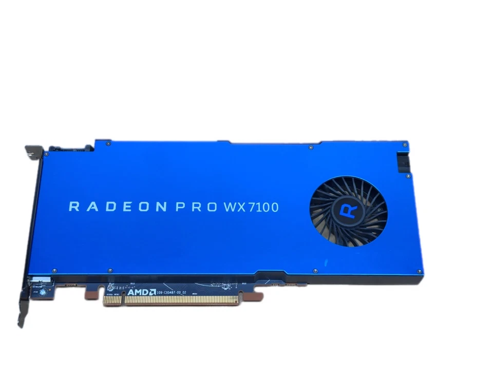 Dell AMD Radeon Pro WX7100 8GB PCI-E Quad DPort Video Card 9KGDN 102C9540601 - Image 1 of 4