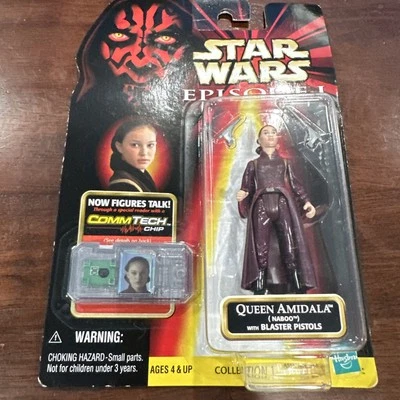 Figura de acción Hasbro Star Wars Episodio 1 Naboo Queen Amidala Foto 1 de 4
