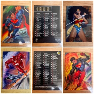 1994 Skybox DC Master Series Checklist Card Vintage DC Comics Trading Card - Bild 1 von 163