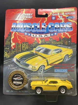 Johnny Lightning Muscle Cars USA 1969 Eliminator in Yellow Limited Edition - Image 1 of 4