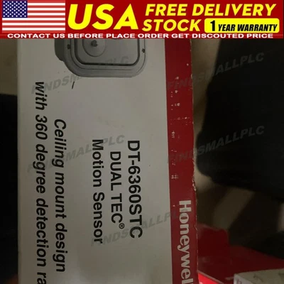 Honeywell DT-6360STC DUAL TEC Motion Sensor - Image 1 of 3