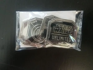 Star Wars Unlimited Galactic Championship Season Zero 4-Pack Metal Tokens - Picture 1 of 3