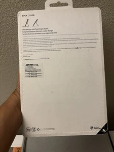 Samsung Galaxy Tab A7 Book Cover Case - Original - Gray (EF-BT500) - NEW™ - Picture 1 of 3