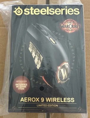SteelSeries Aerox 9 Wireless: World of Warcraft Edition, Free in-Game Item MMO-- - Image 1 of 3