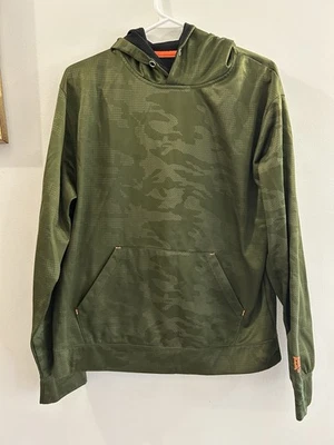 Everlast Sudadera con Capucha Para Hombres M Verde Pullover Bolsa de Entrenamiento Bolsillo Vellón Interior Foto 1 de 4