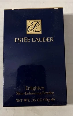 ESTEE LAUDER ENLIGHTEN SKIN-ENHANCING PRESSED POWDER .35Oz 01-LIGHT INTENSITY 1 - Image 1 of 4