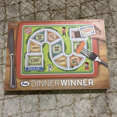 NUEVO Fred Dinner Niños Divertido Juego de Secuencia Niños Plato de Melamina Regalo Foto 1 de 3