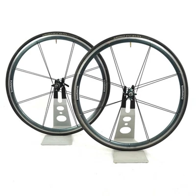 Juego de ruedas de freno de llanta Shimano Dura-Ace WH-7700 700c con neumáticos Michelin Eco 4 Foto 1 de 4