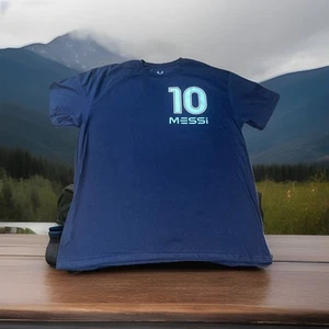 Messi Collection Lionel Messi "Worldwide Legend" #10 Soccer Shirt Men's 2XL NWT - Picture 1 of 24