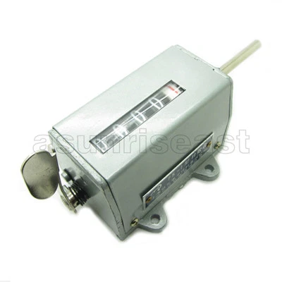 Contatore albero rotante meccanico 5 cifre 0-9999,9 cassa metallo grigio resettabile 75-I - Immagine 1 di 4
