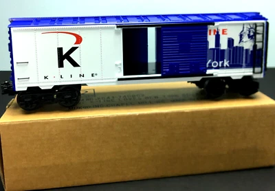 K-Line Loves New York Classic O Gauge Scale Boxcar K641-740802 - Image 1 of 4