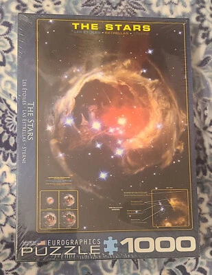 "The Stars" 1000 Piece Jigsaw #6000-1012 Eurographics Puzzle New In Package - Image 1 of 4