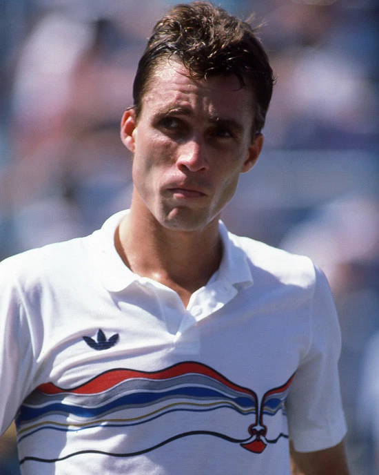 1986 Tennis Legend IVAN LENDL Glossy 8x10 Photo Print Poster - Image 1 of 1