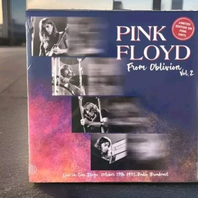 PINK FLOYD - From Oblivion Vol. 2 Live In San Diego October 17Th 1971 Pink Vinyl - Image 1 of 3