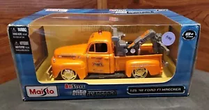 2009 MAISTO ALL STARS ELITE TRANSPORT '48 FORD F1 WRECKER 1:25 SCALE - Picture 1 of 22