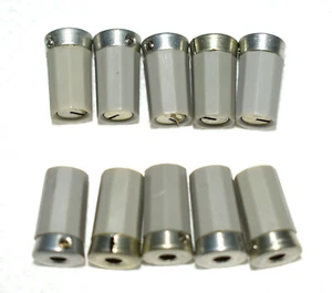 Cantidad 20 x pequeñas perillas de afinación vintage. Gris - Imagen 1 de 2
