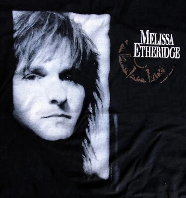 Camiseta de concierto vintage 1990 original Melissa Etheridge nunca usada como nueva XL con boleto Foto 1 de 4
