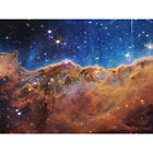 NASA James Webb Space Telescope Cosmic Cliffs Carina Nebula NGC 3372 Art Poster