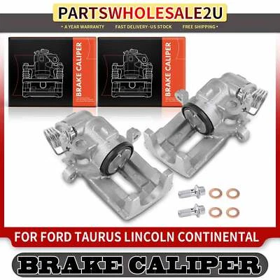 Pinza de freno trasera derecha y derecha 2 piezas sin soporte para Ford Taurus Lincoln Mercury Foto 1 de 4